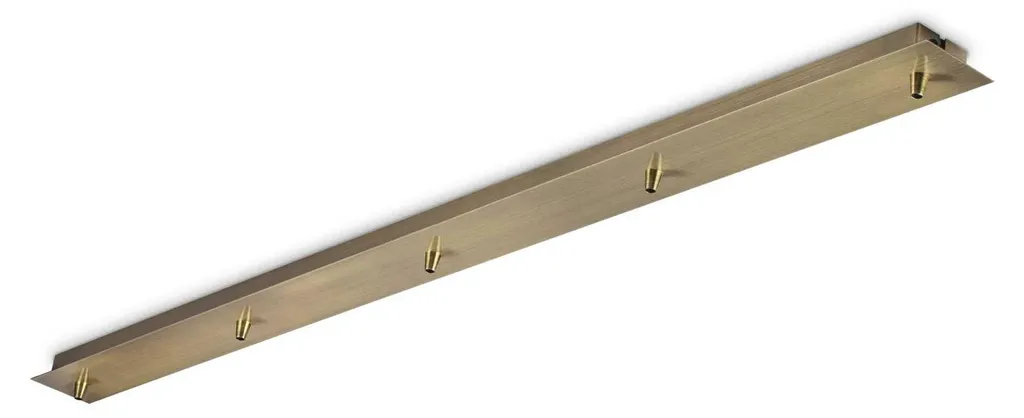 Rosace linéaire Ideal Lux 285719 à 5 lampes pour suspension design