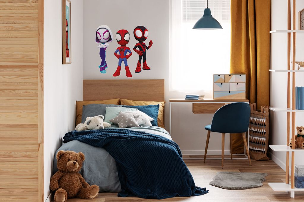 Wandtattoo - Spidey and His Amazing Friends Trio - Größe 50 x 70 cm