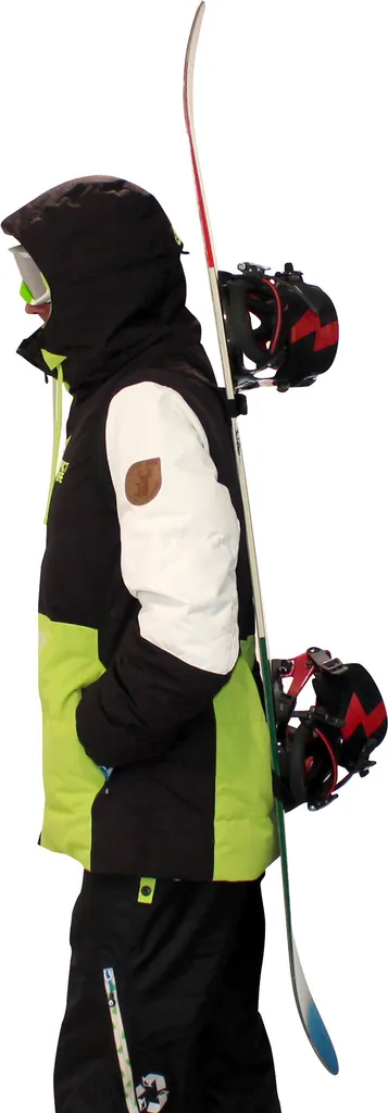 Wantalis SkiBack Unie - Fixation Snowboard Légère et Ultra Robuste