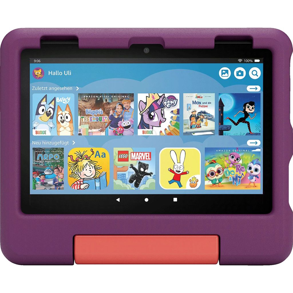 AMAZON Fire HD 8 Kids Tablet, 32 GB, 8 Zoll, Grape Produktbild 