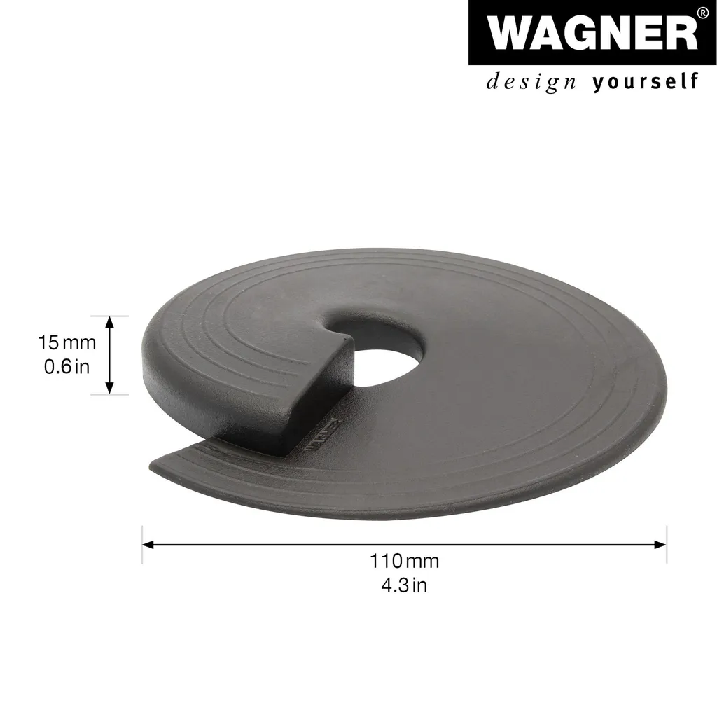 Arrêt de porte au sol WAGNER EH 6981 design yourself blanc et robuste