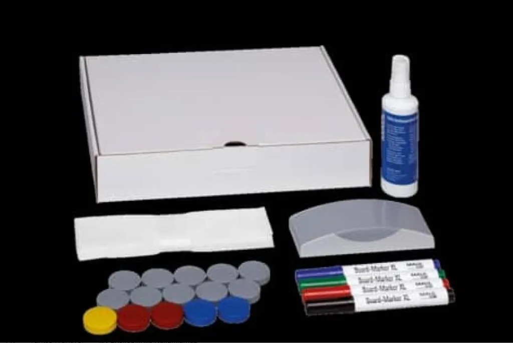 Kit de modération complet pour tableau blanc - 31 accessoires essentiels - 3