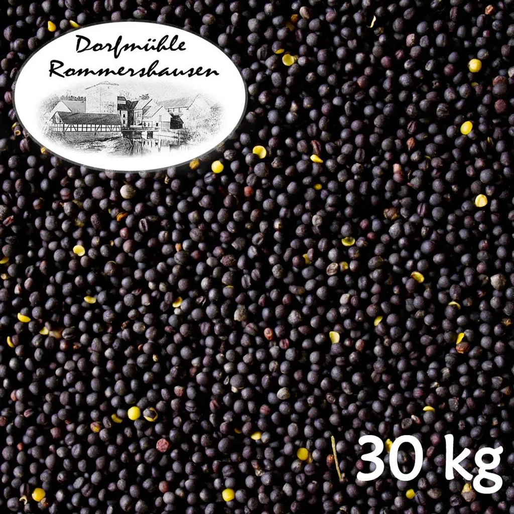 Graines de Colza Noir de Pureté Supérieure 30 kg - Remplissage et Huile