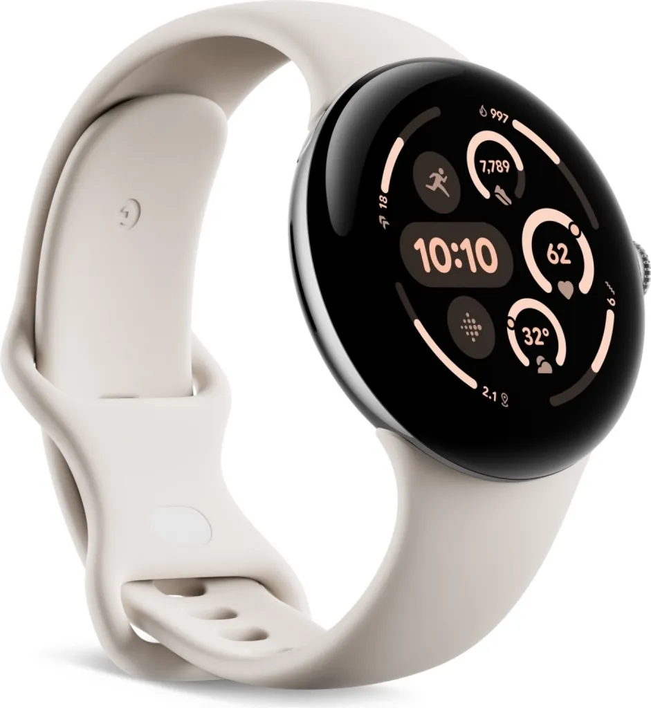 Google Pixel Watch 3 41 mm argent : la montre connectée Google ultime