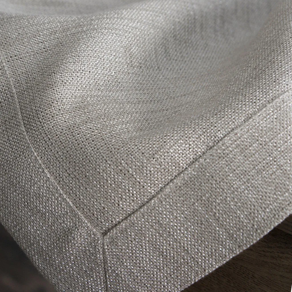 Nappe Stella 2 gris clair 145x300 cm, textile résistant et élégant - 12