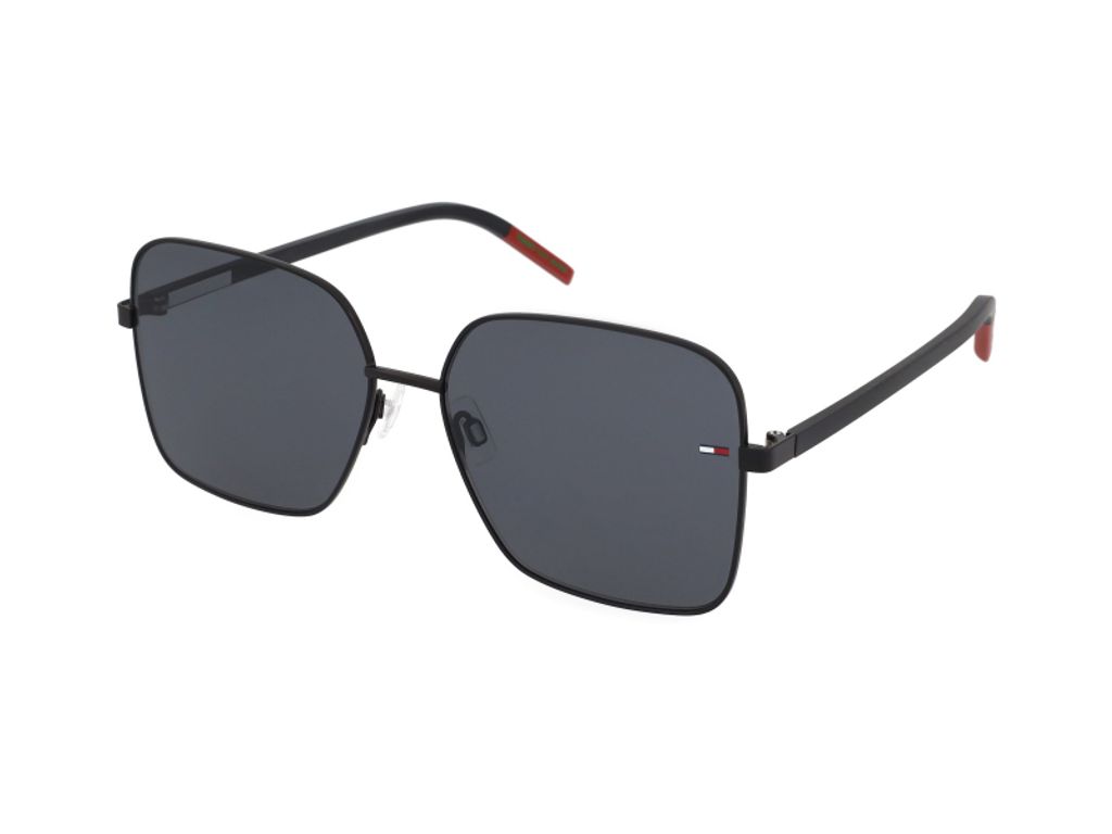 Tommy Hilfiger TJ0007S Herren-Sonnenbrille aus sechseckigem Metall