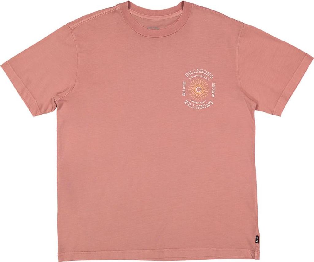 Billabong Sunrise Premium Kurzarm-t-shirt Rosa L Mann Rosa L