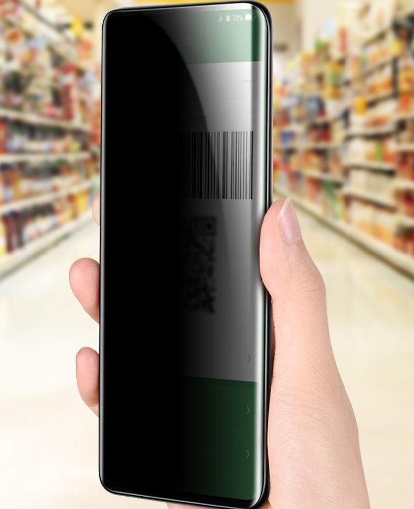 Anti-Spy Screen Protector Displayschutz aus Hartglas 9H mit Blickschutz aus gehärtetem Glas für OPPO Modelle Find X9 Pro
