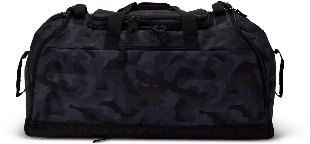 Sac Fox Podium Black Camo résistant avec compartiment ventilé 118L