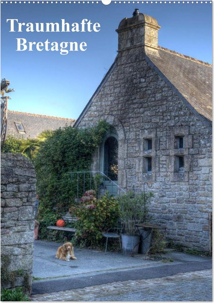 Bretagne. Traumhafte Gesichter einer Region (Wandkalender 2027 DIN A2 hoch), CALVENDO Monatskalender