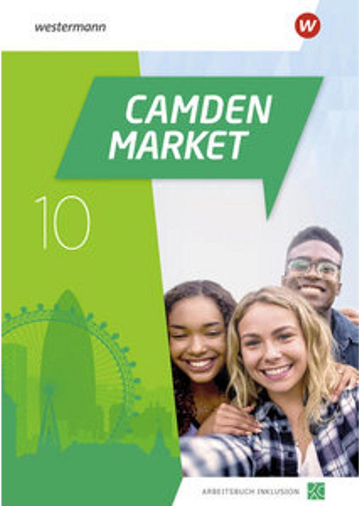Camden Market 10. Arbeitsbuch Inklusion (inkl. Audios) Immagine del prodotto 