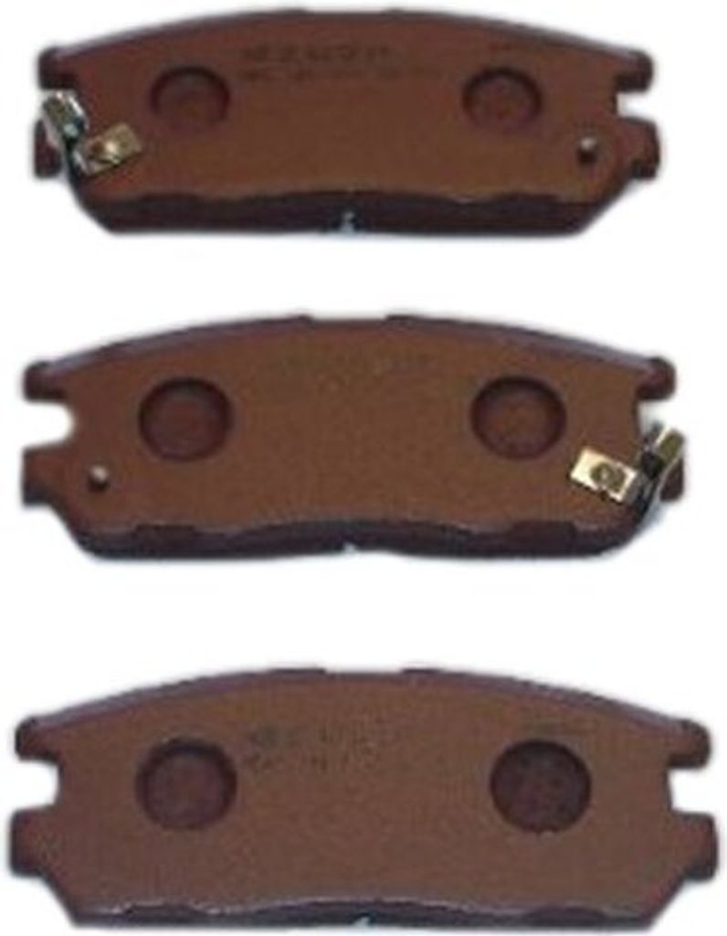 Japanparts PP-999AF Bremsbelagsatz, Scheibenbremse - (4-teilig)