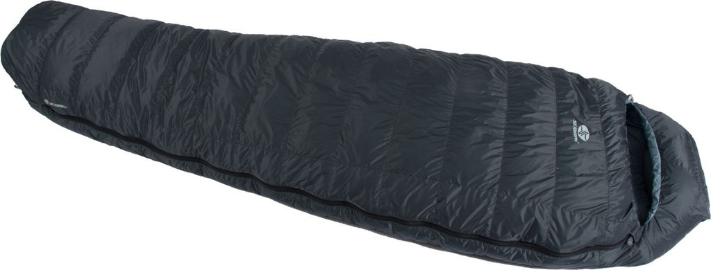 SirJoseph Mumienschlafsack Trekking Rimo III 600-links 200 cm-Dunkelgrau