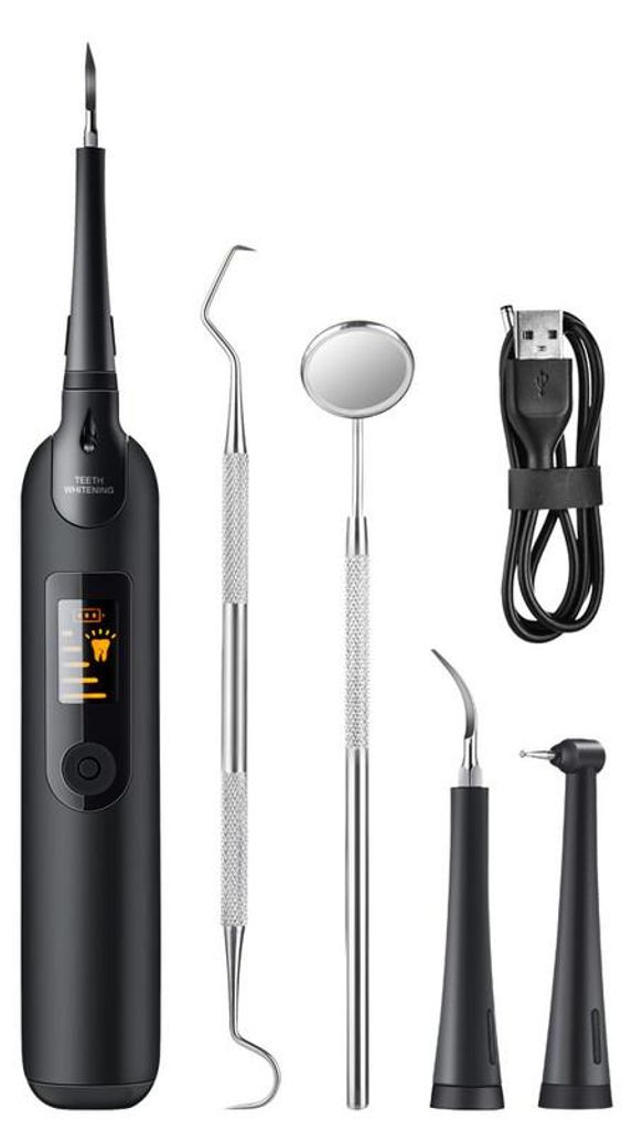 Zahnreiniger elektrisch 11000/min Vibration LED Beleuchtung Produktbild 