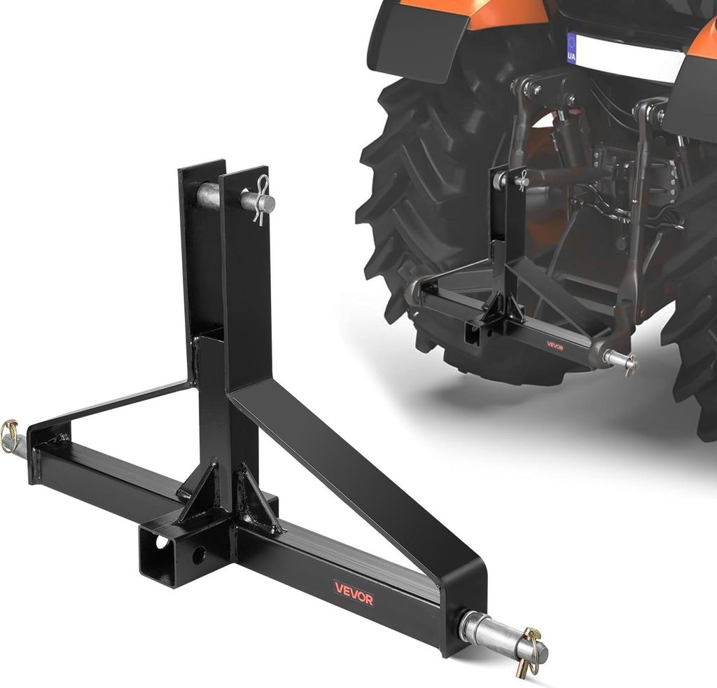 VEVOR gancio di traino a 3 punti 660x165x450 mm, attacco a Immagine del prodotto 