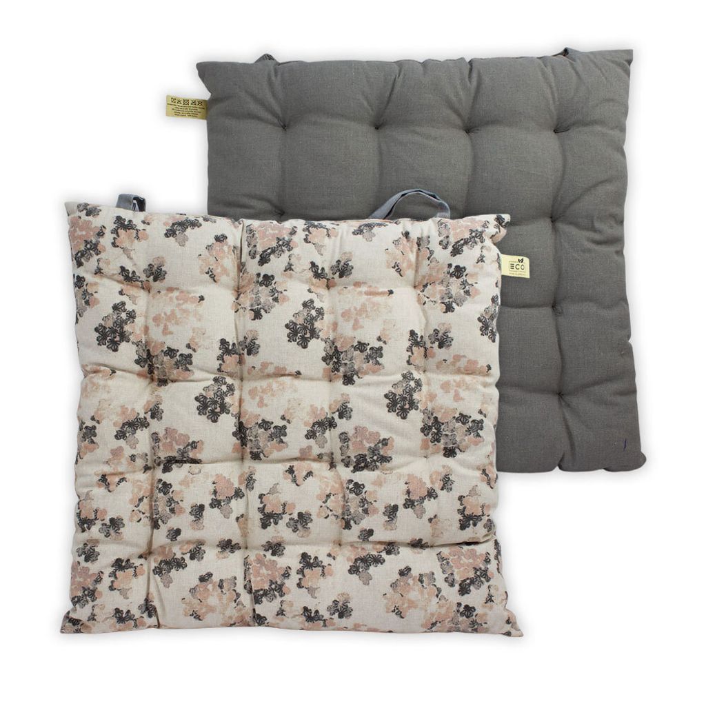 Home Elements Flower Sitzkissen Menge: 4 Stück