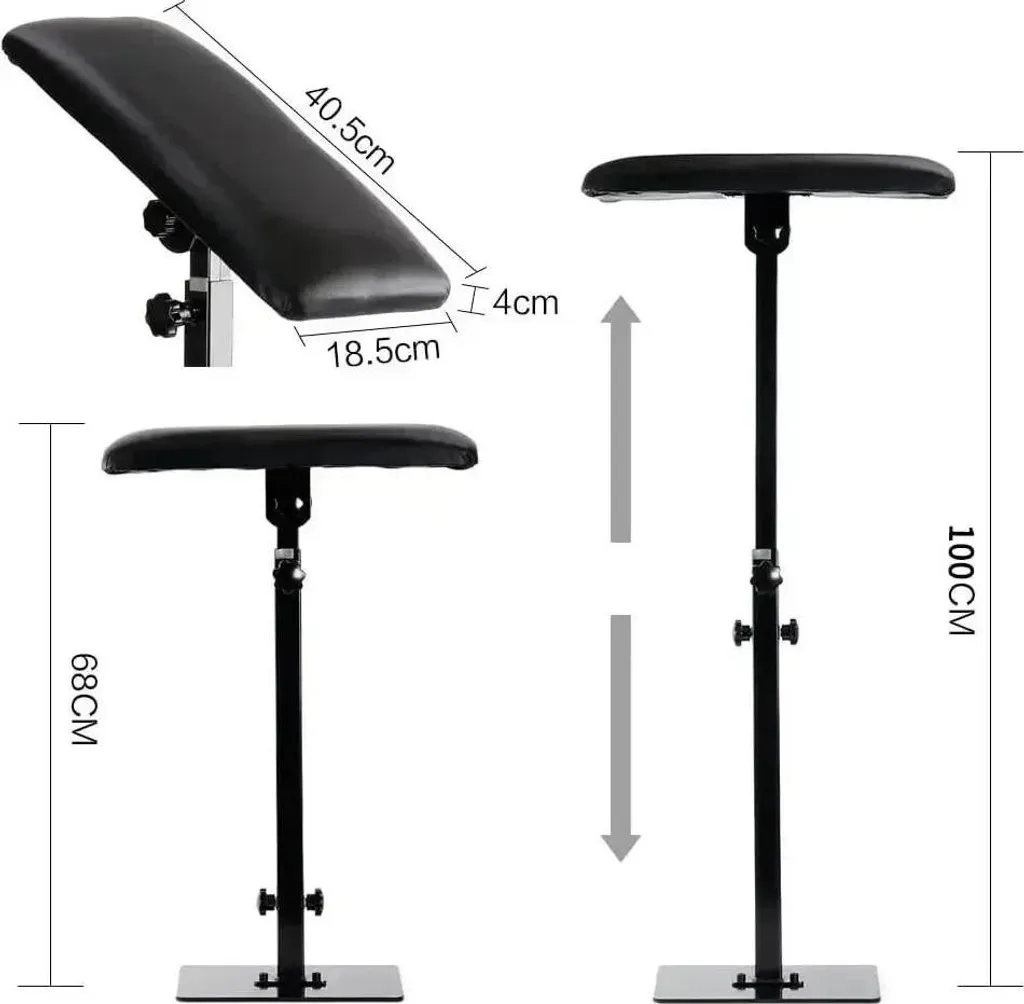 Repose-bras Tatouage pour Bras Complet et Jambe - Réglage Multi-angles - 4