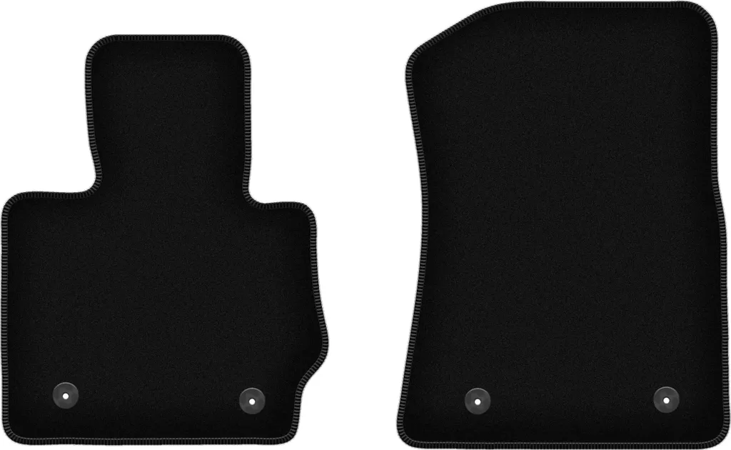 Set 2 Tappeti Anteriori BMW X4 F26 - Velluto Nero Misura Perfetta