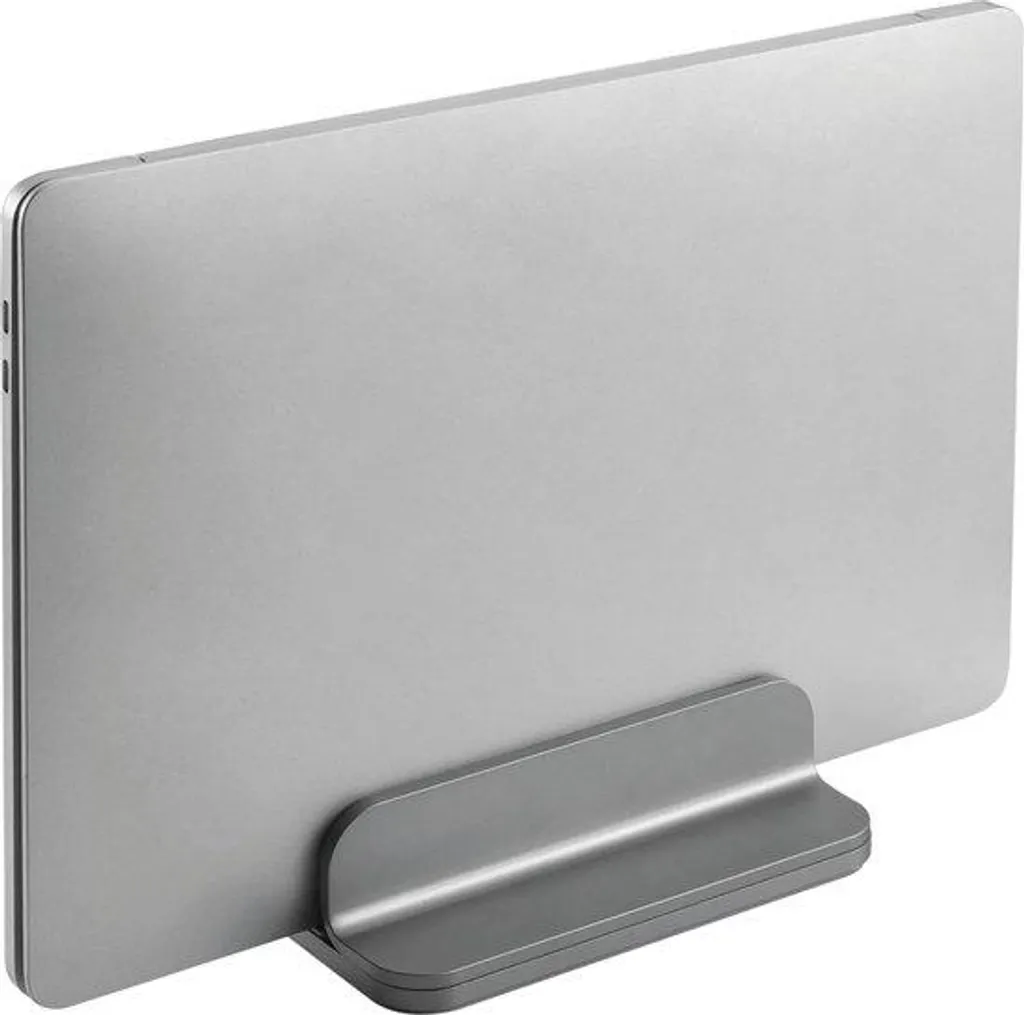 Support PC Portable Robuste 5kg Argenté - Compatible 11 à 17 Pouces