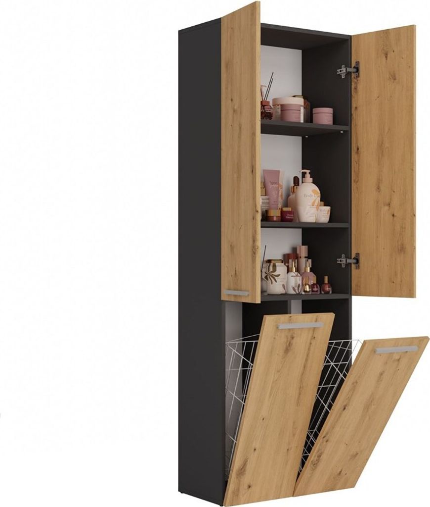 Nel 2K/DD ANTRACITE ARTISAN Sockel für Badezimmer Produktbild 3