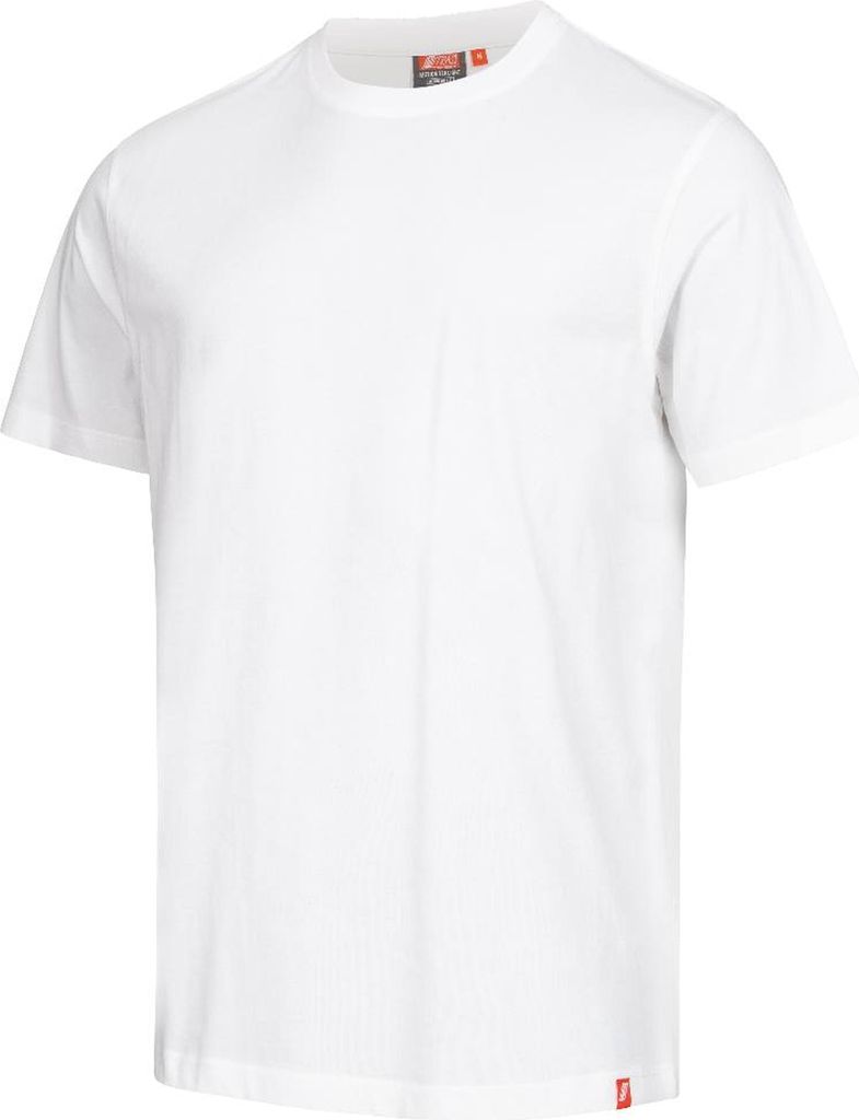Nitras Motion Tex Light T-Shirt | Gr. 5XL | Single-Jersey | weiß