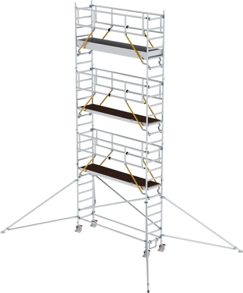 MUNK Rollgerüst SG mit Ausleger 0,75x3,00m Plattform 8,43m AH