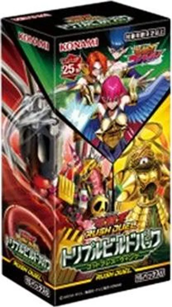 Booster Box Yu-Gi-Oh! Rush Duel Triple Build Pack Godbreath Wing JPN