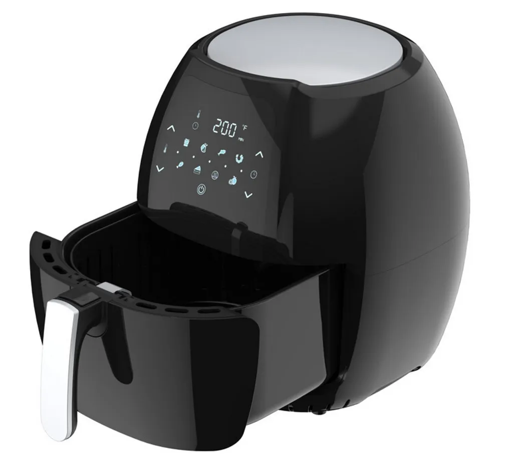 Pyramidea AF810B Friteuse à air chaud 8L 1800W Noir avec 8 programmes