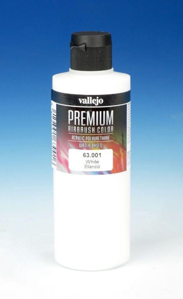 Vallejo 63.001, 200 ml, Blanco, Mate, Botella Imagen del producto 