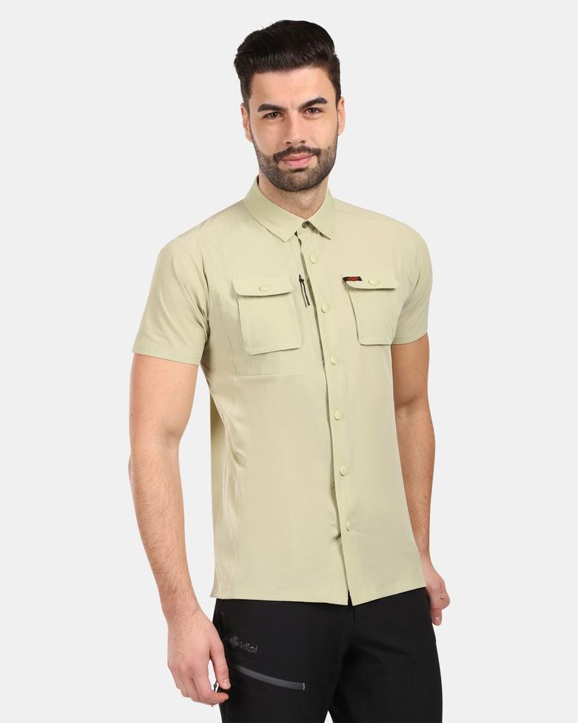 Herren-Sporthemd Kilpi BOMBAY-M, BEIGE, Größe L