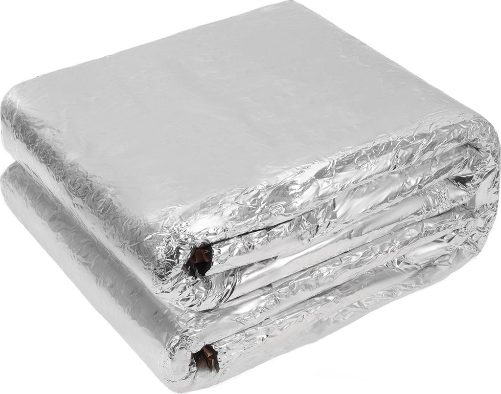 Schalldämmende Matte Aluminium, Hitzeschild Selbstklebend Universal, Isolierung für Motorhaube Bootsmotorabdeckung Auto Geschlossener Zellschaum ...