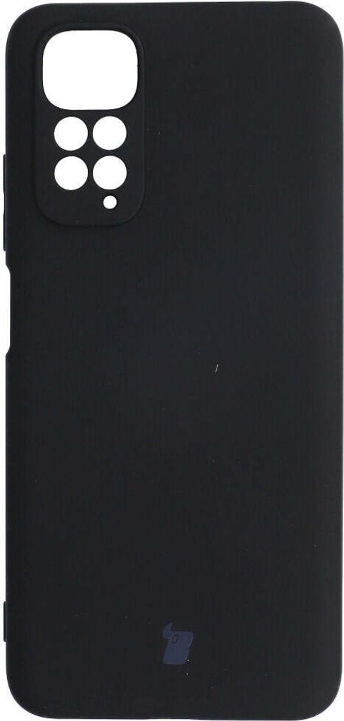 Bizon Case Silikon für Xiaomi Redmi Note 11/11S, schwarz
