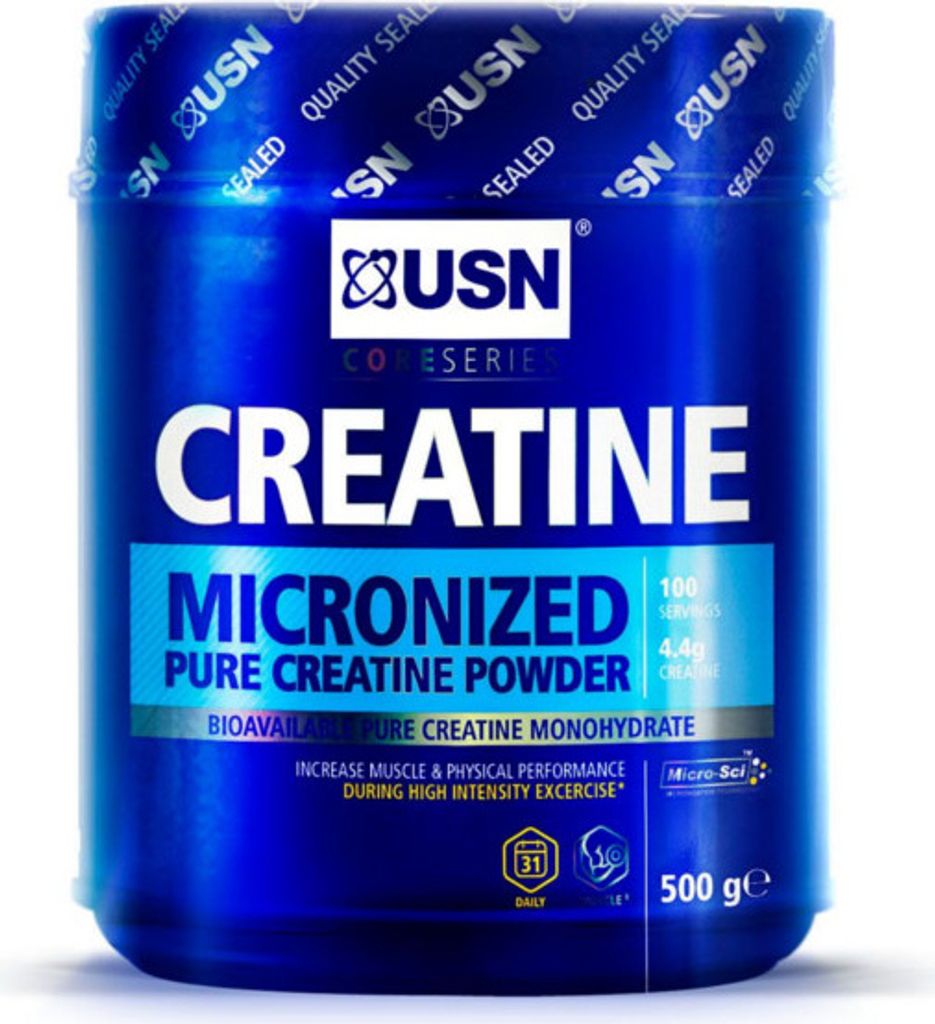 USN Creatine Monohydrate (500g) Unflavoured - Kreatin - Produktbild 