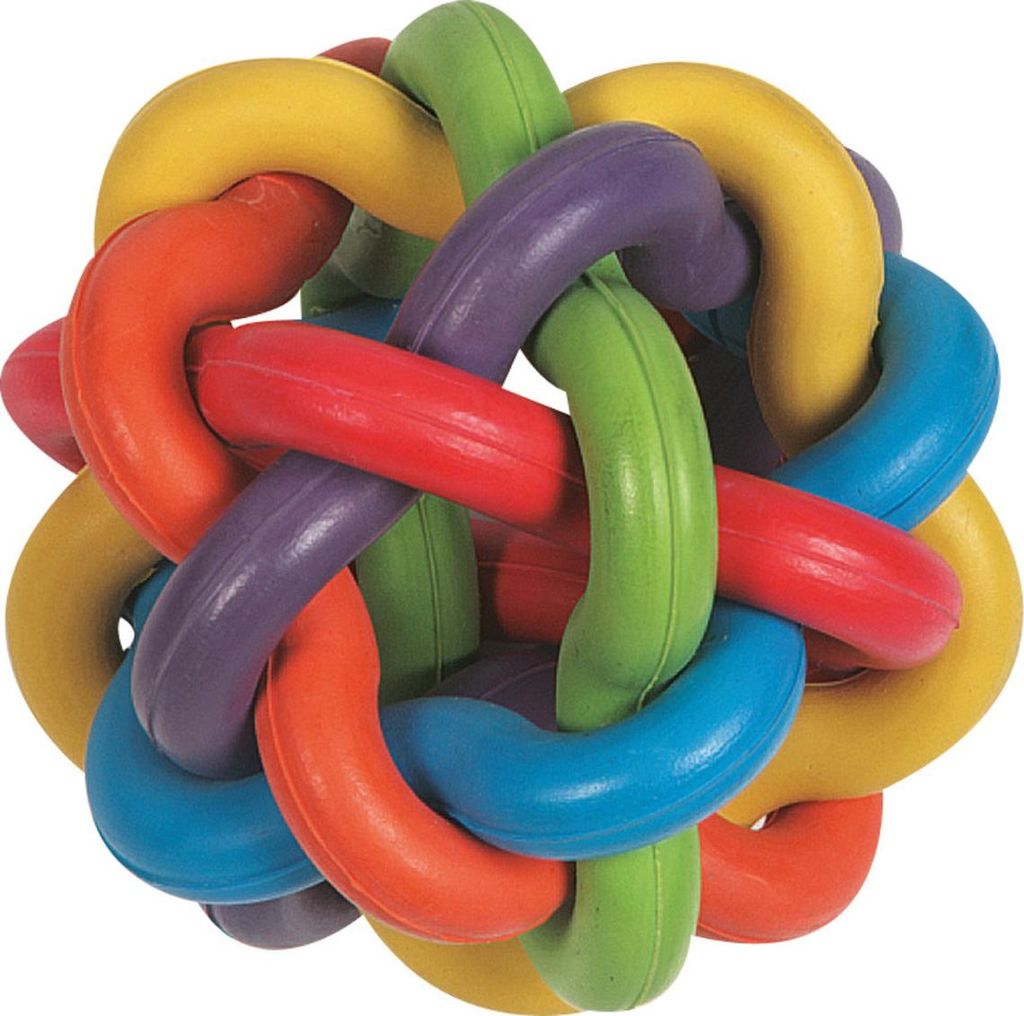 Flamingo Gummiball farbig Produktbild 