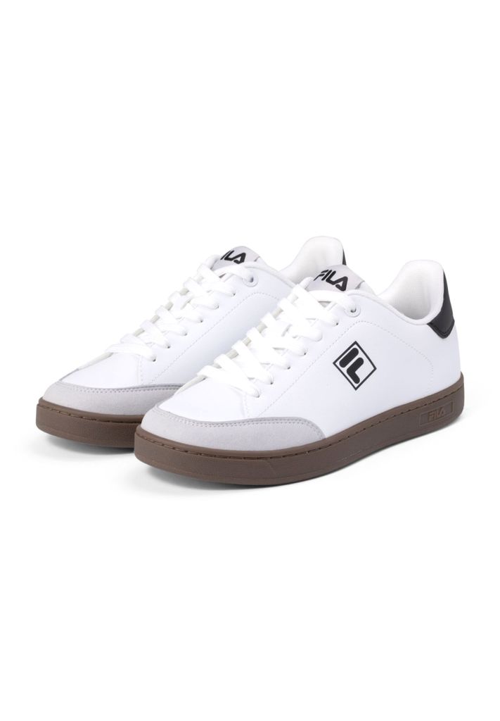 Fila COURTBAY Herren Sneaker Freizeitschuhe Turnschuhe FFM0365 Weiß, Schuhgröße:46 EU