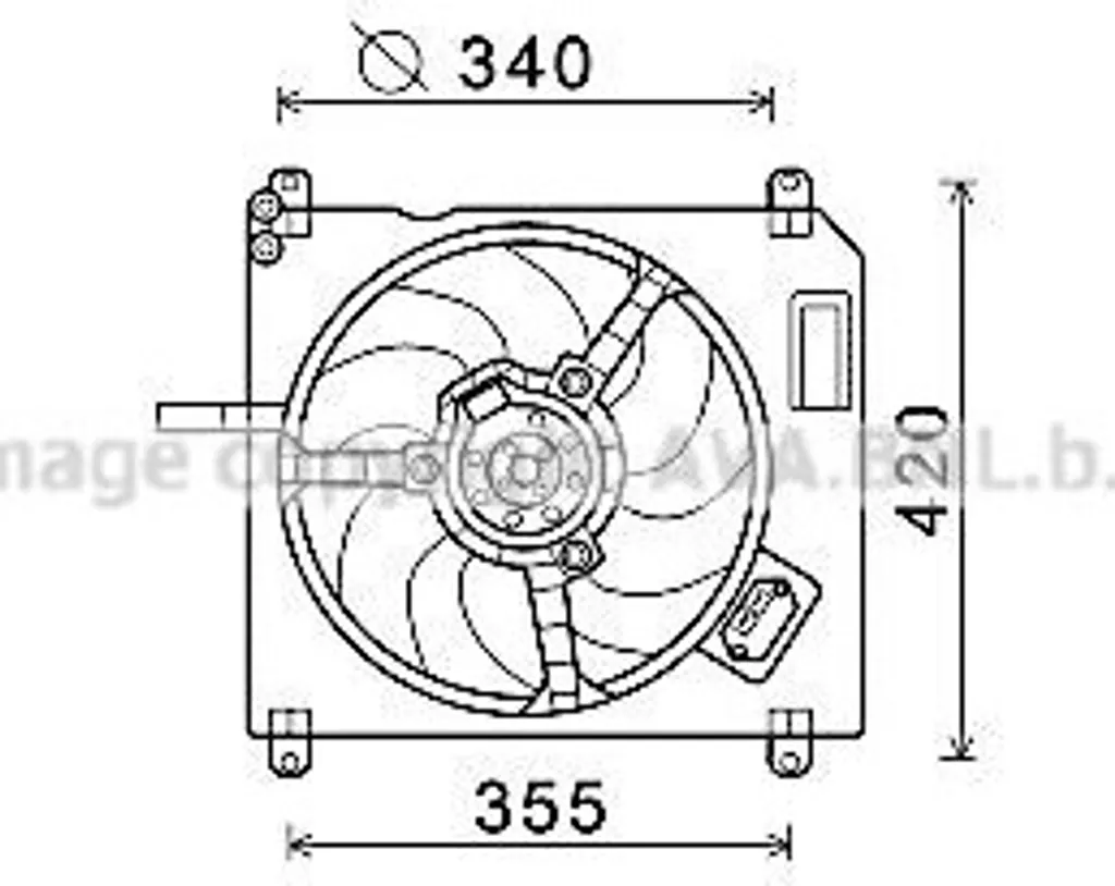 Évitez la surchauffe avec le ventilateur radiateur Marea OE 46472586 Pro