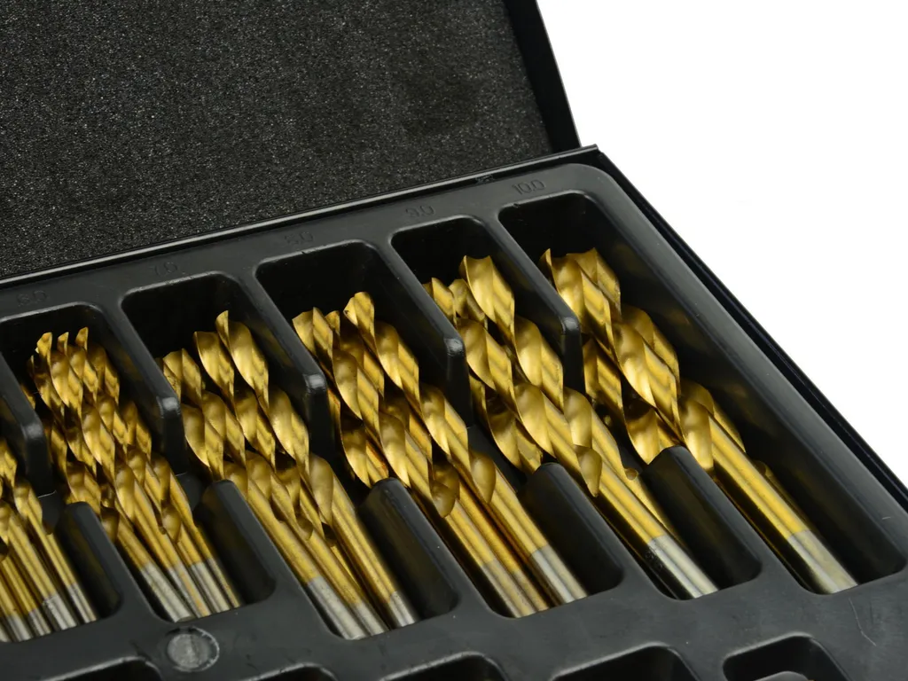 Foret Titane HSS Haute Performance pour Fer et Acier Set 170 Unités - 2