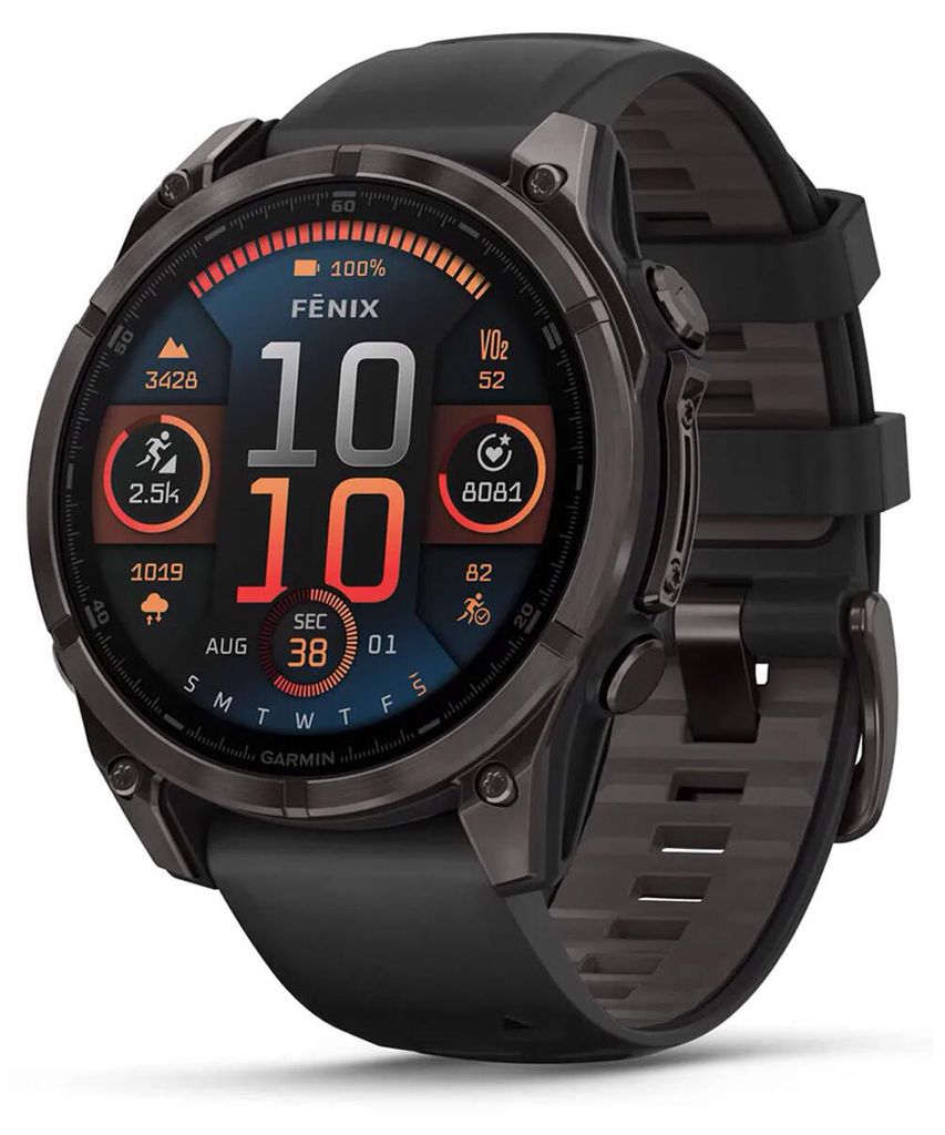 Garmin fenix 8 3.56 cm (1.4") AMOLED 47 mm Digital 454 x Immagine del prodotto 