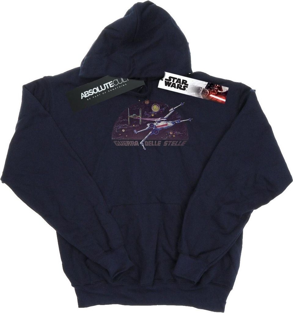 Star Wars - "X-Wing" Kapuzenpullover für Damen BI14123 (S) (Marineblau)