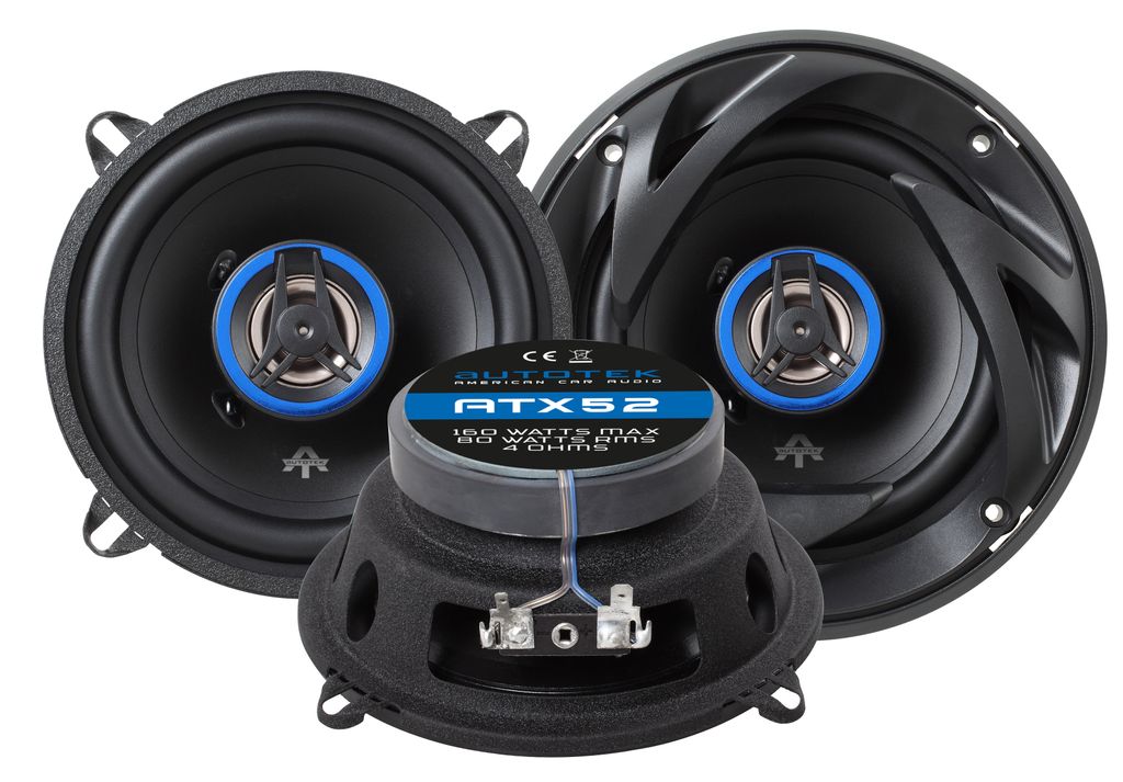 Autotek ATX52, 2-way, 160 W, 80 W, 4 ohm, 65 - 22000 Hz, Obrázek produktu 