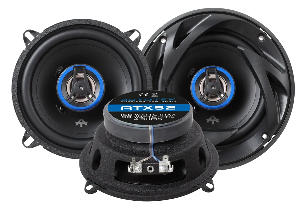 Haut-parleur 13 cm pour autoradio Autotek ATX-52 2 voies 320W paire