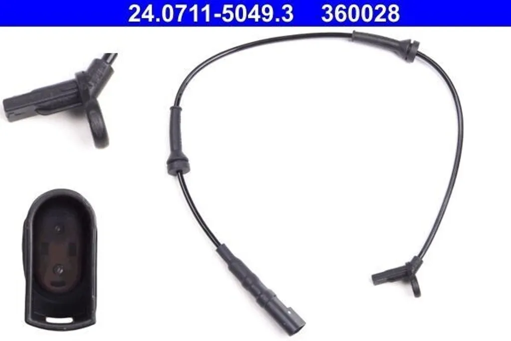 Capteur de vitesse de roue ABS ATE pour Ford Focus essence et diesel