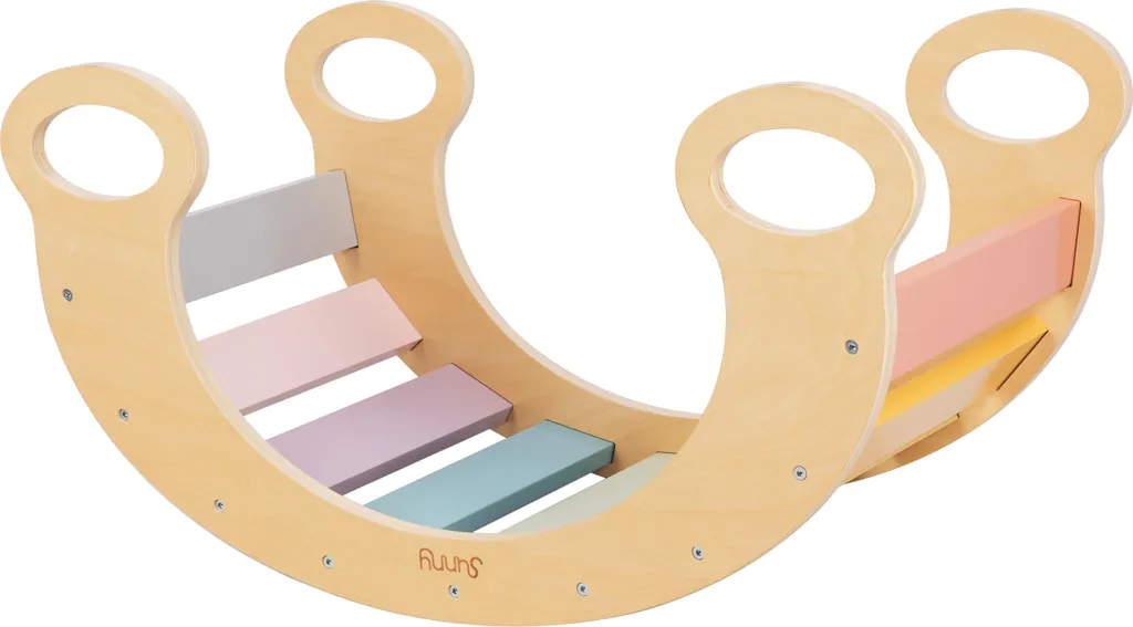 Triangle de motricité et arche d'escalade bois pour bébé Sunny Marlie - 2
