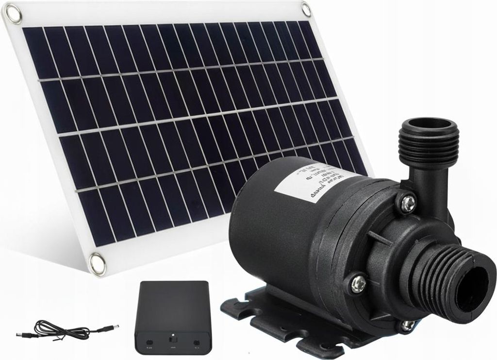 Pompa Ogrodowa Solarna Do Oczka Wodnego Stawu Fontanna Zdjęcie produktu 