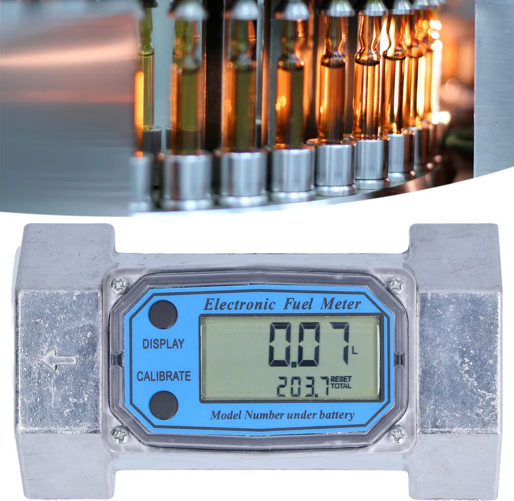 Débitmètre numérique haute précision 2 pouces avec écran LCD clair - 10