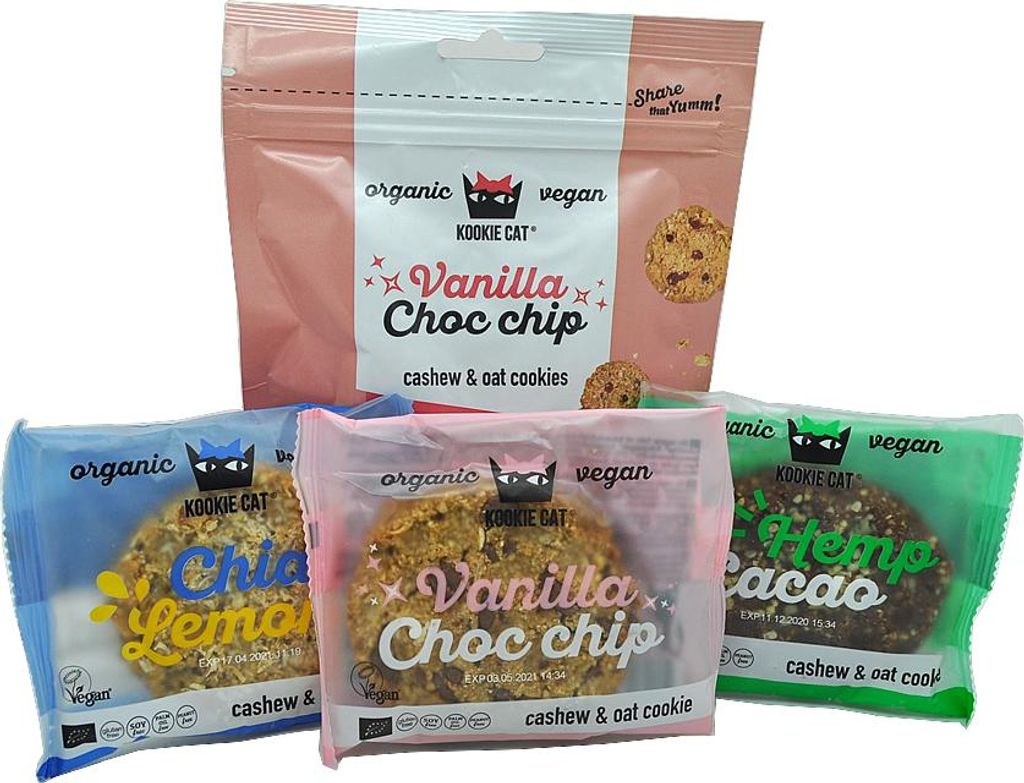 Kookie catbezlepkové sušienky - 100g - Mini cookies slaný Obrázok produktu 
