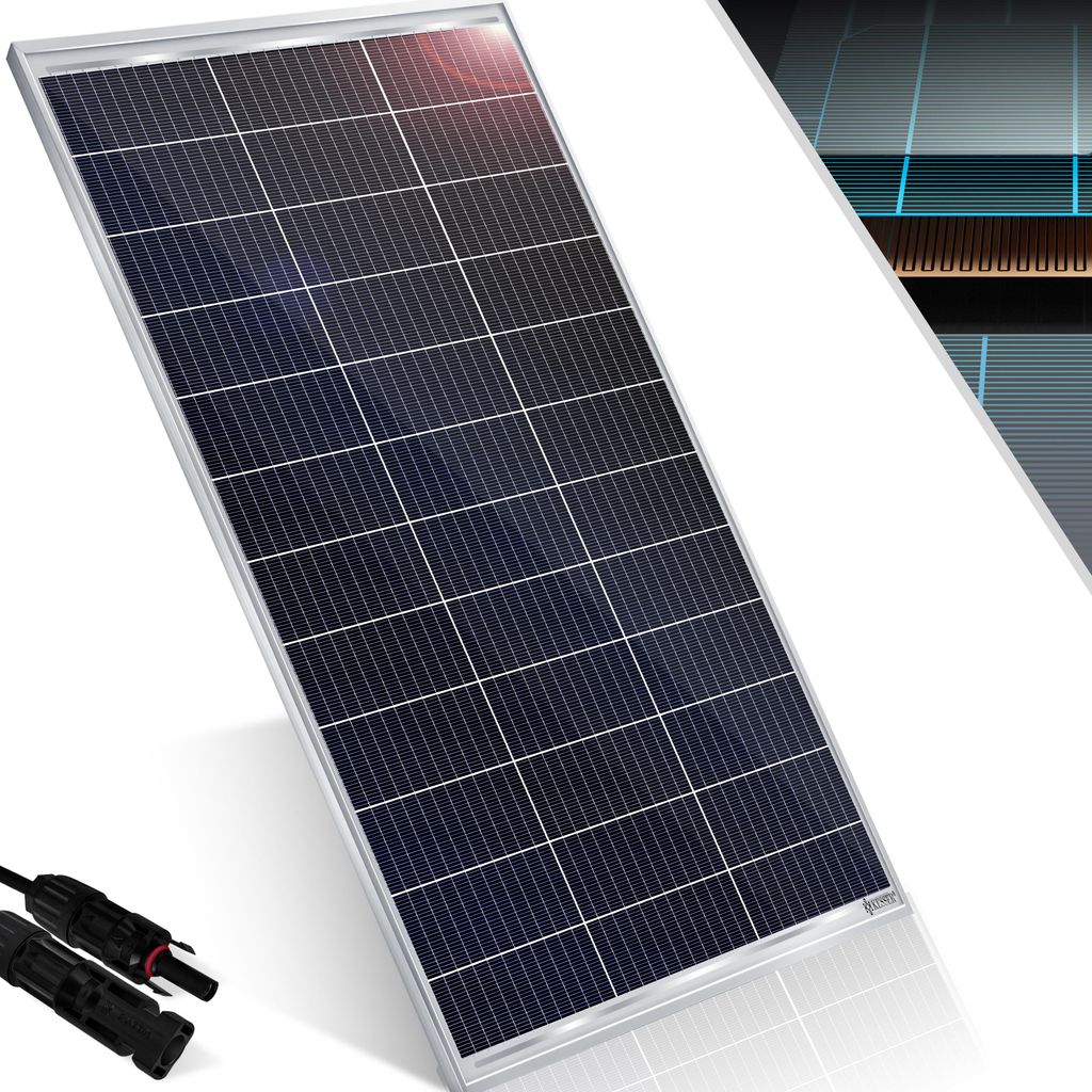 KESSER® Solarpanel Monokristallin Solarmodul Solarpanel - Produktbild 