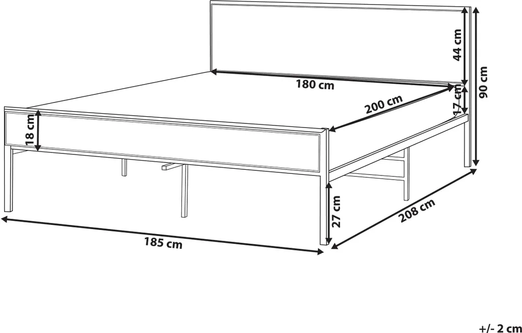 Lit double 180x200 bohème pour optimiser le confort de votre chambre