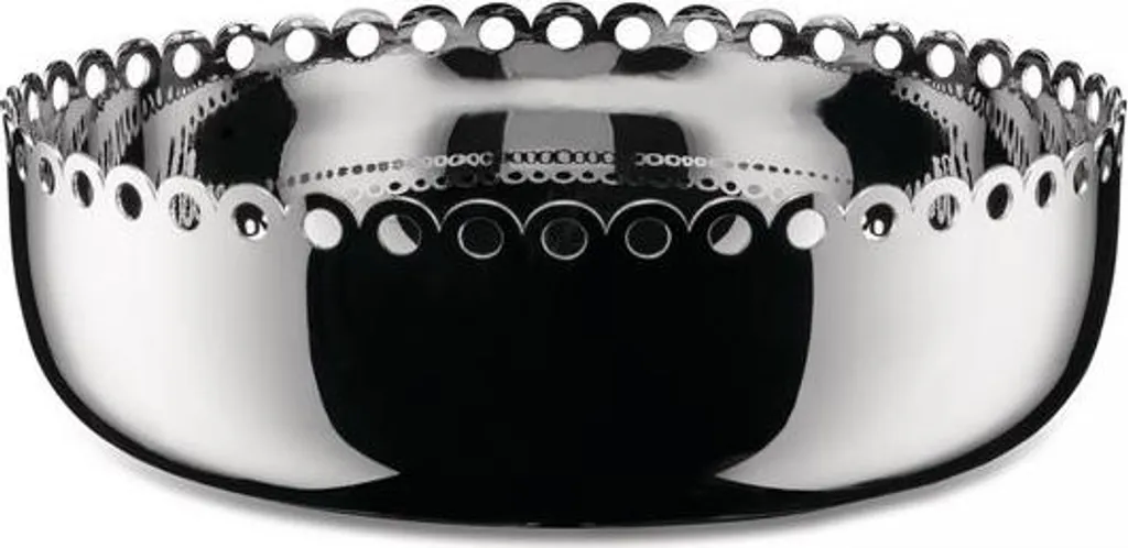 Corbeille de Table Alessi Edges 21 cm pour Pain et Fruits Design