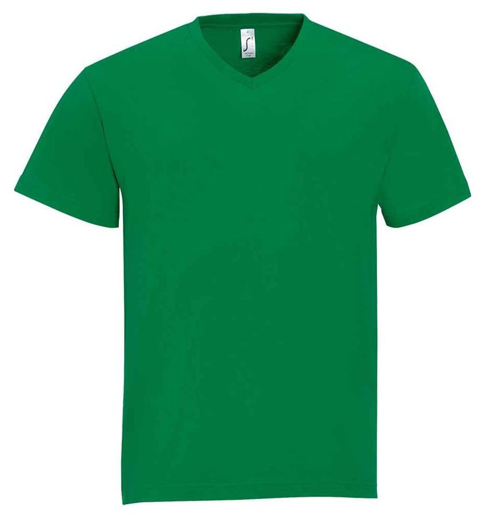 SOLS - "Victory" T-Shirt für Herren, V-Ausschnitt LT3007 (M) (Irisches Grün)